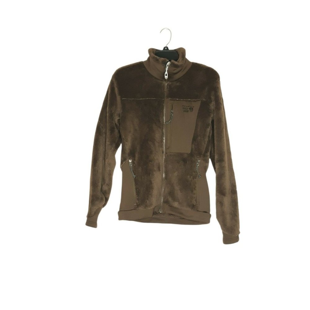Mountain Hardwear Brown Polartec fleece Fully Zipped Jacket M Zipped Pockets